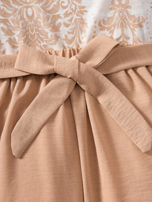 Royal Elegance Flutter Sleeve Top & High-Waist Pant Set – Graceful, Classy & Effortlessly Chic"