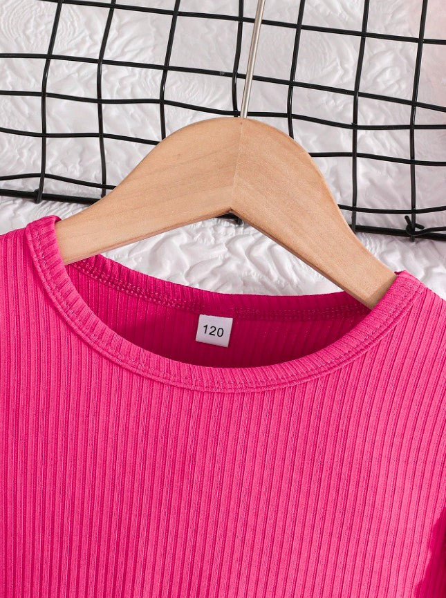 Pink New Trendy Kids Frock