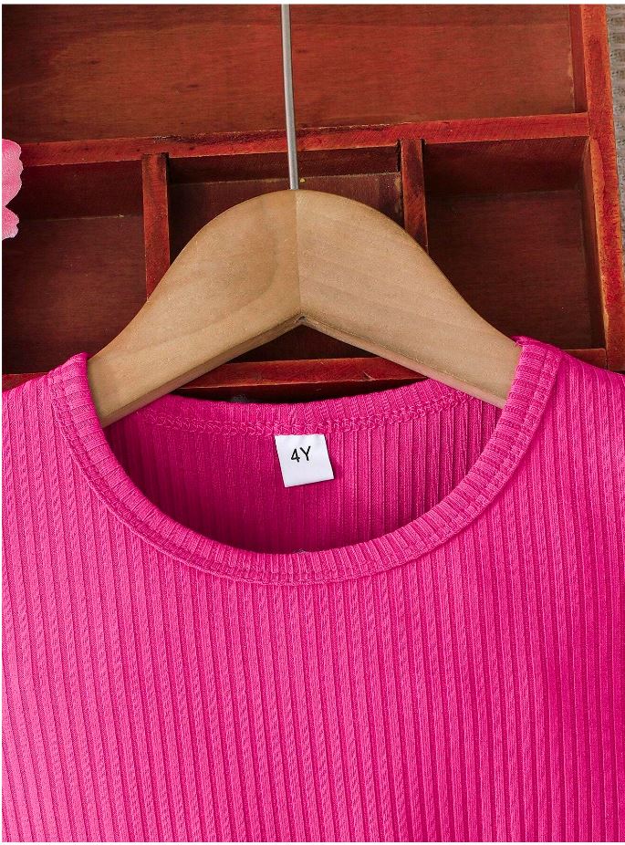 Pink New Trendy Kids Frock
