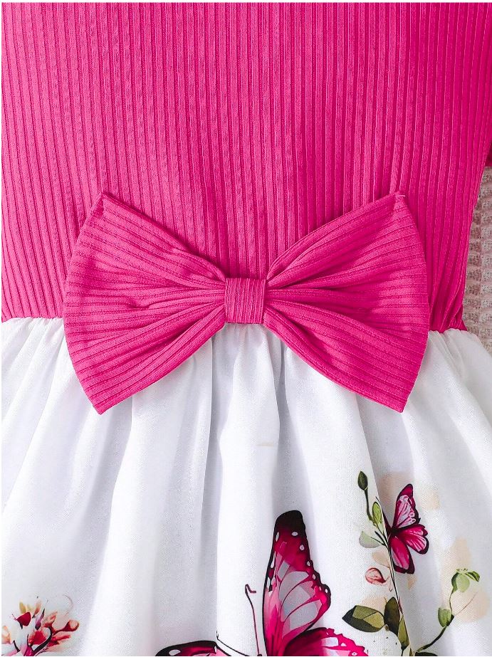 Pink New Trendy Kids Frock